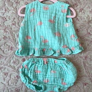 Angel Dear Flamingo Set! 🦩 6-12 Months